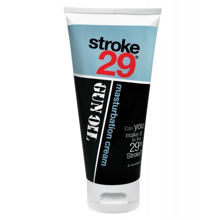 Gun Oil Stroke 29 Masturbation Cream-6 oz