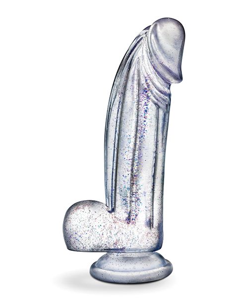 Naturally Yours Bling Sparkling Clear Dildo
