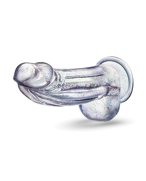Naturally Yours Bling Sparkling Clear Dildo