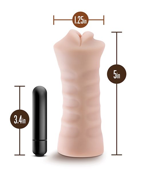 EnLust Mouth Stroker With Vibrating Bullet -Nicole