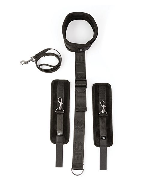Sei Mio Neck Firmly in Check Adjustable Neck & Wrist Restraint Kit