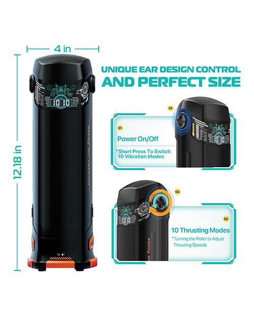 Titan Thrusting & Vibrating Masturbator