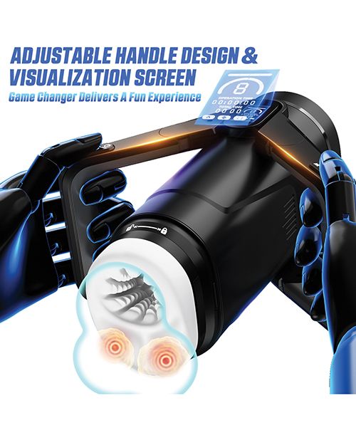 Wing Thrusting & Vibrating Masturbator