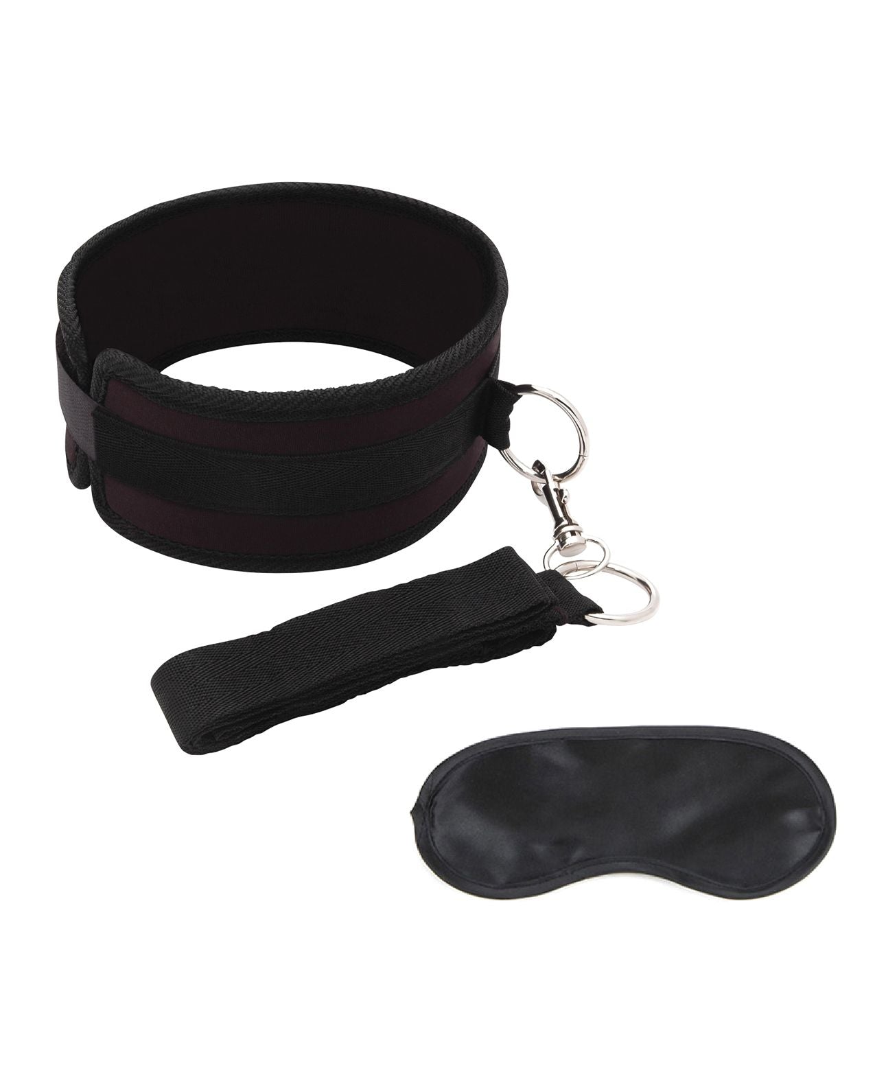 Lux Fetish Collar and Leash Set