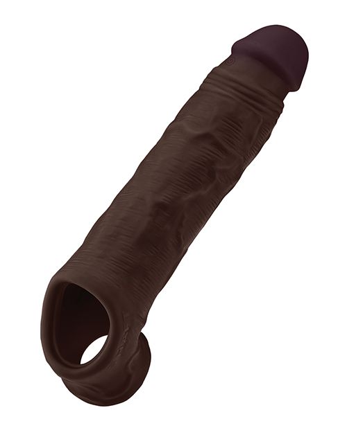 Shaft Flexskin Liquid Silicone 8.8 Inch Vibrating Sheath