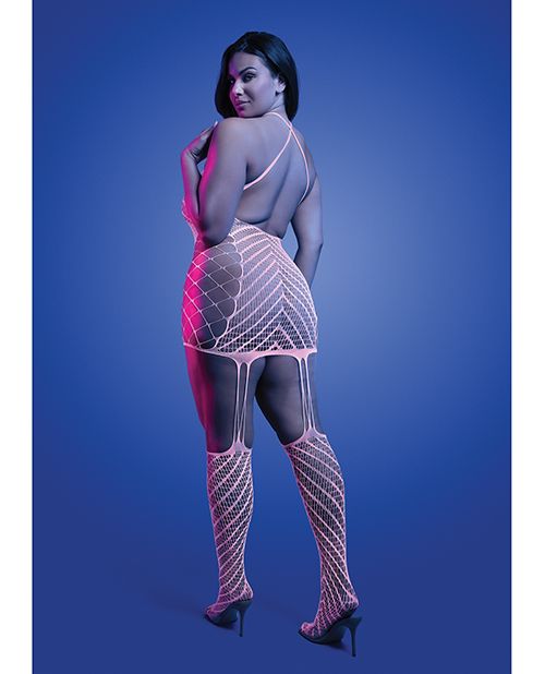 Glow Metamorphic Glow-in-the-Dark Bodystocking Dress