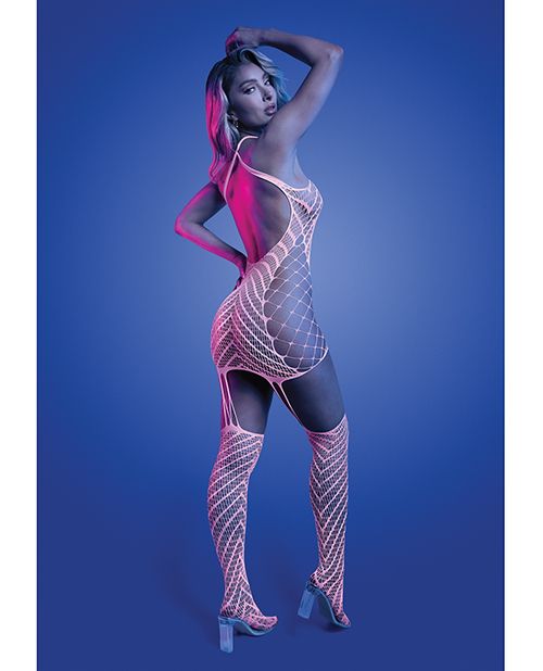 Glow Metamorphic Glow-in-the-Dark Bodystocking Dress