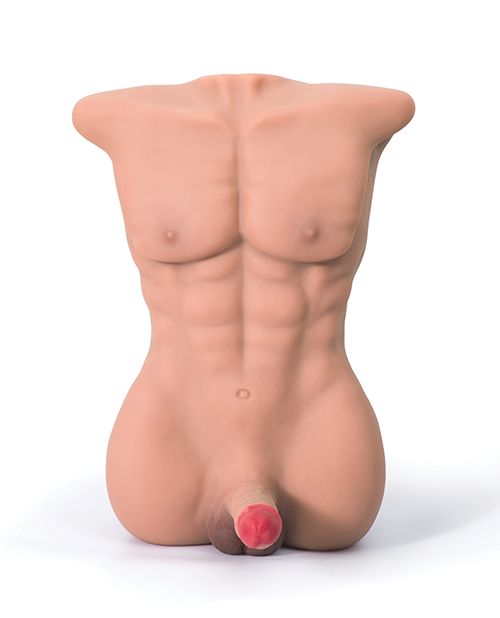 Honey Play Box Atlas Torso Male Sex Doll with Flexible Dildo