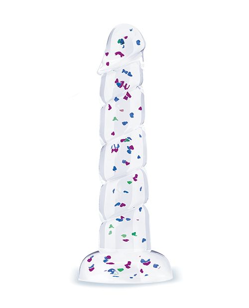Glittergasm 7.5 Inch Swirls Dildo