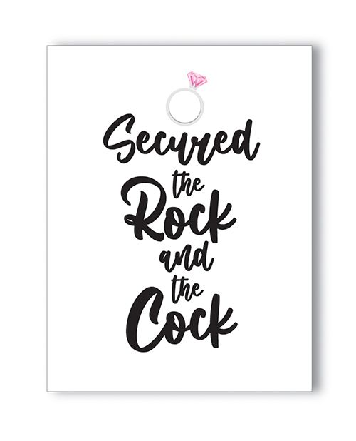 Naughty Kards Rock Cock Bachelorette Greeting Card