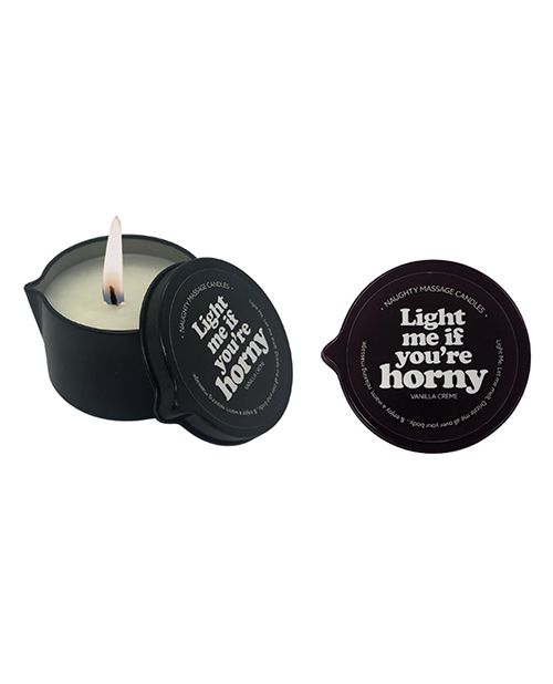 Kama Sutra Massage Candle-2 oz- Light Me if You're Horny