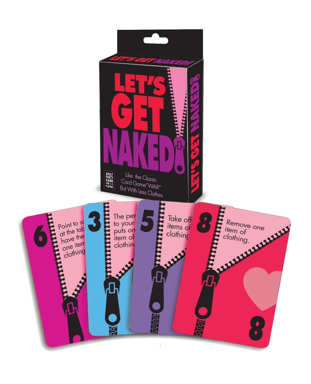 Little Genie Let's Get Naked Party Card Game