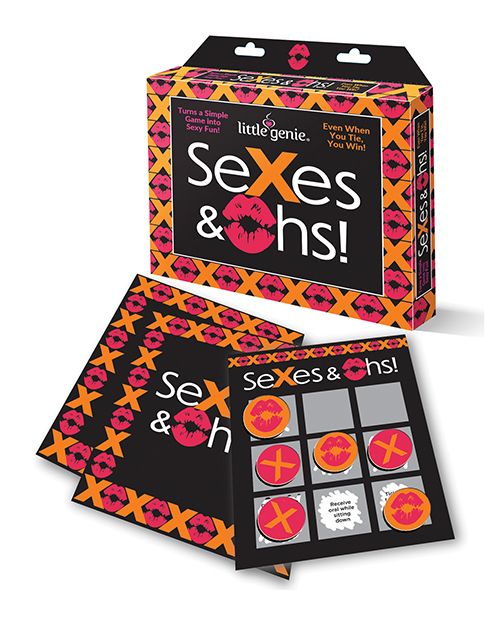 Sexes & Ohs-Sexy Tic Tac Toe Scratch Off Game