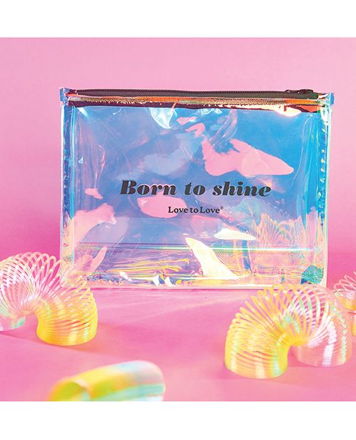Love to Love Born to Shine Pouch-Black Onyx