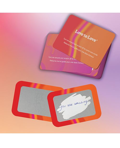 Love to Love Glimmers Personalized Scratch Off Messages