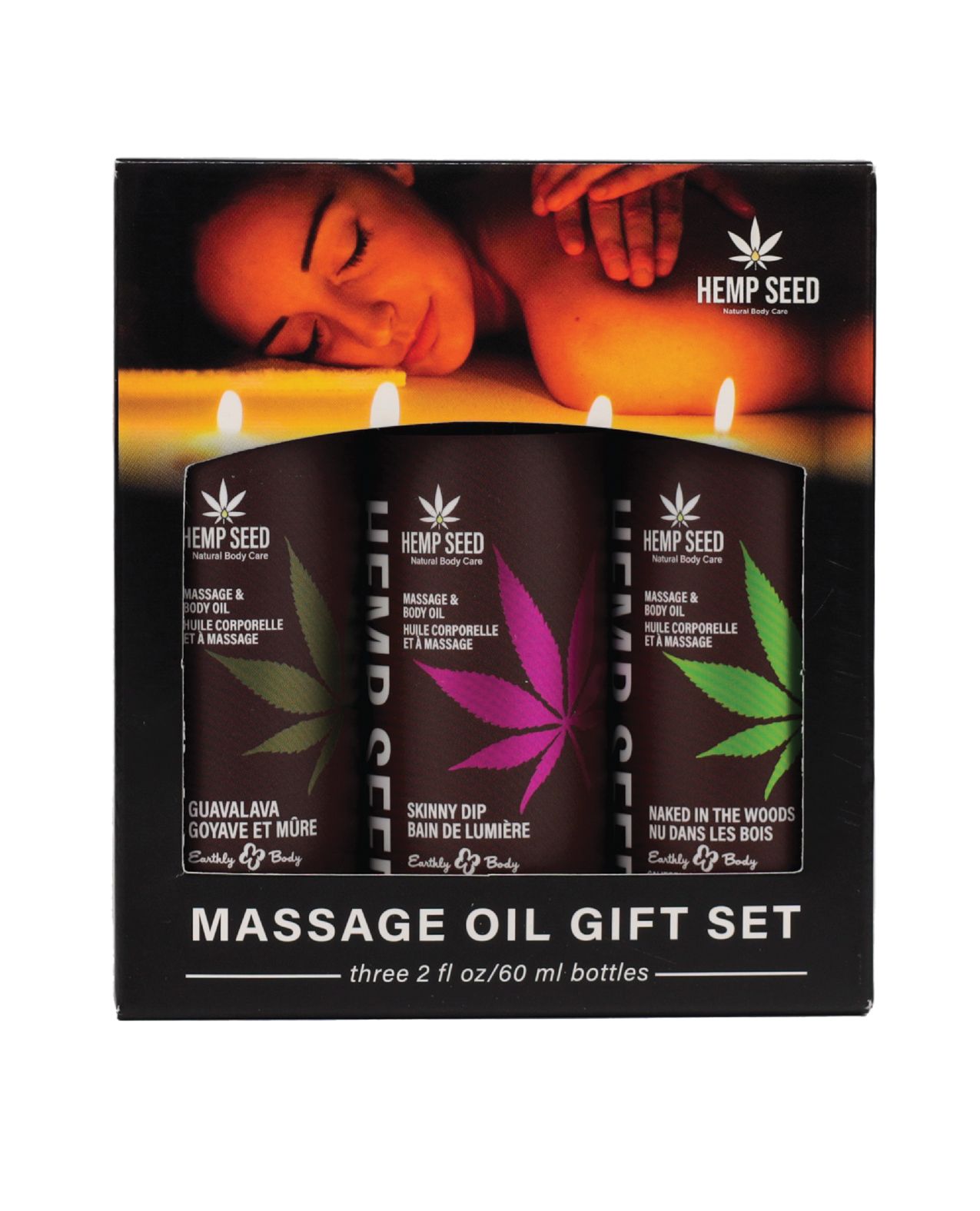 Earthly Body Massage Oil Gift Set