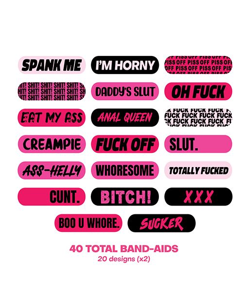 Neva Nude Naughty XXX Ouchie Stix Bandages