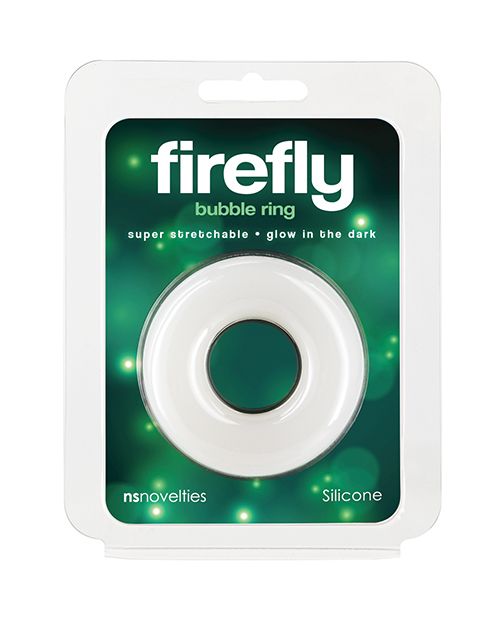 Firefly Glow in the Dark Bubble Cock Ring