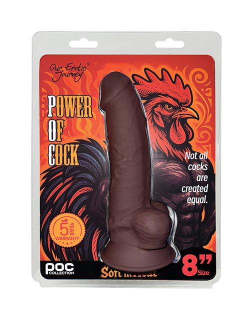 Power of Cock 8 Inch Dildo
