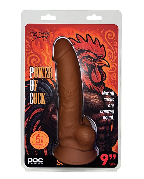Power of Cock 9 Inch Dildo