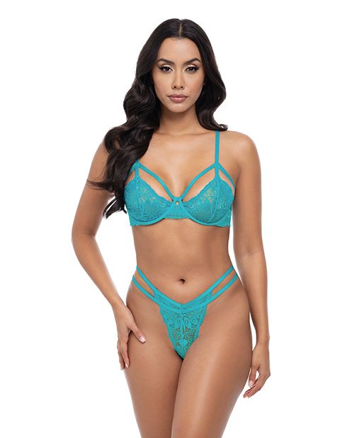 Oh La La Cheri Raya Lace Underwire Bra With Panty