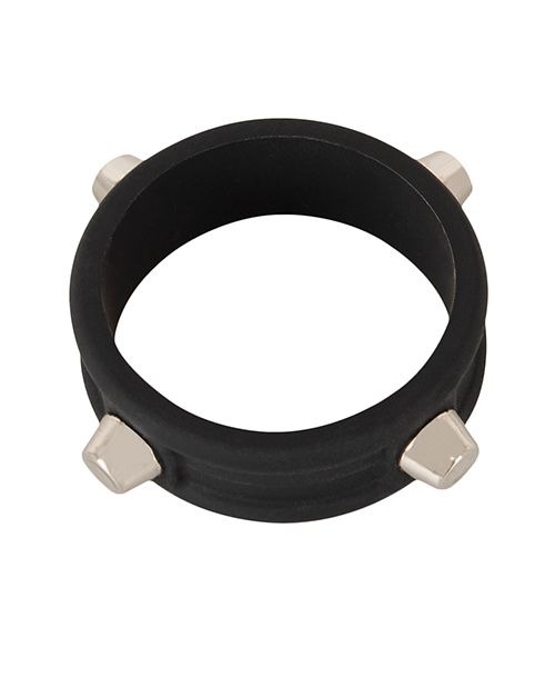 Rebel Cock Ring With Studs