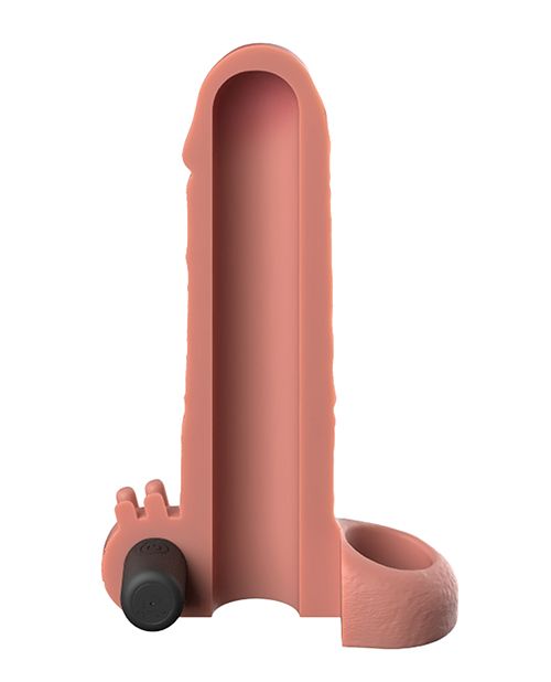 Fantasy X-Tensions Vibrating Real Feel 1 Inch Extension