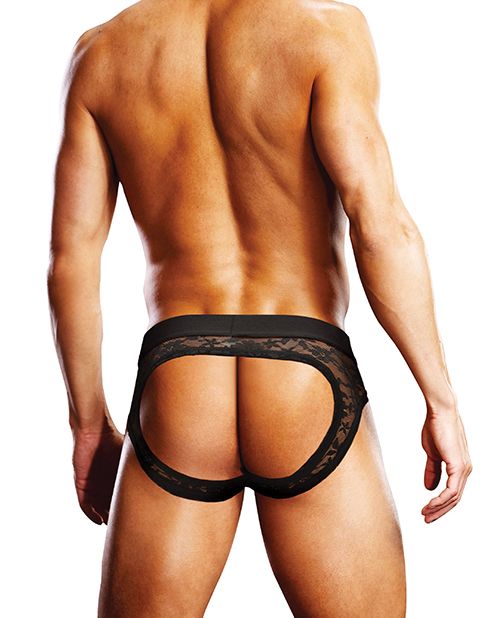 Prowler Lace Open Back Brief