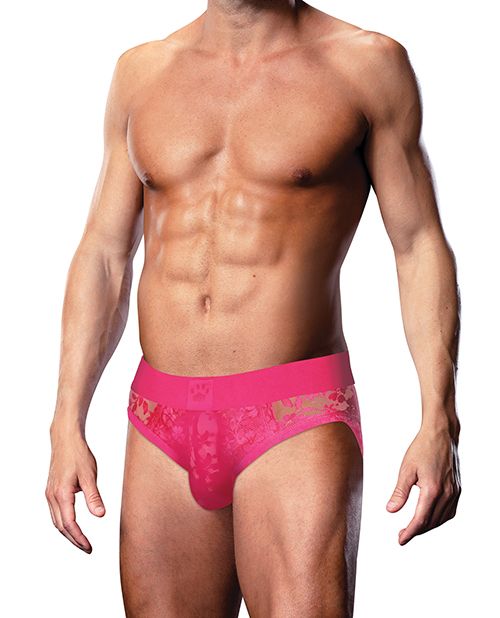 Prowler Lace Open Back Brief