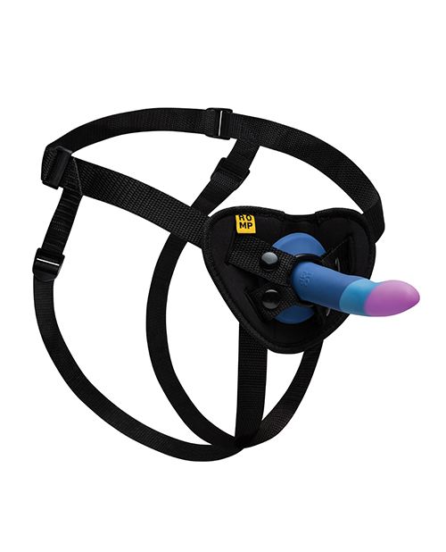 ROMP Piccolo 3 Color 5.5 Inch Dildo Pegging Kit