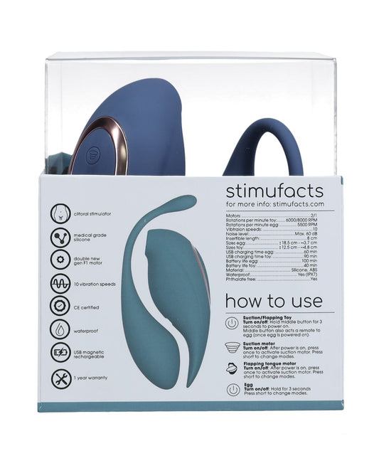 Twitch 2 Vibrator With Remote Control Vibrating Egg