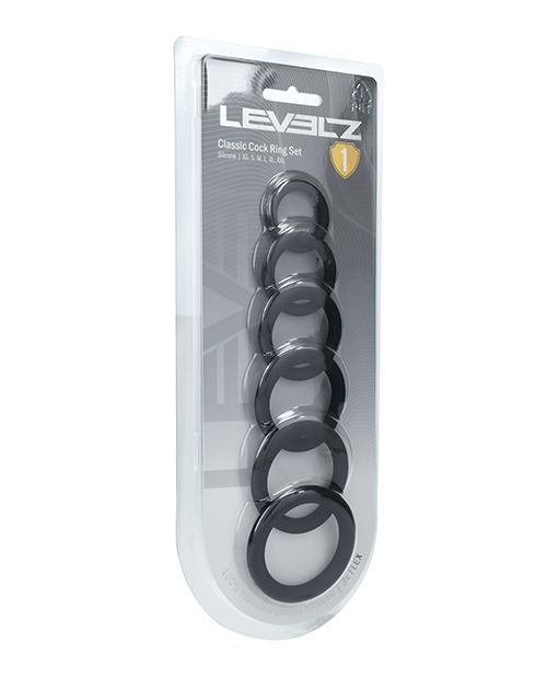 Levelz Classic Silicone Cock Ring Set