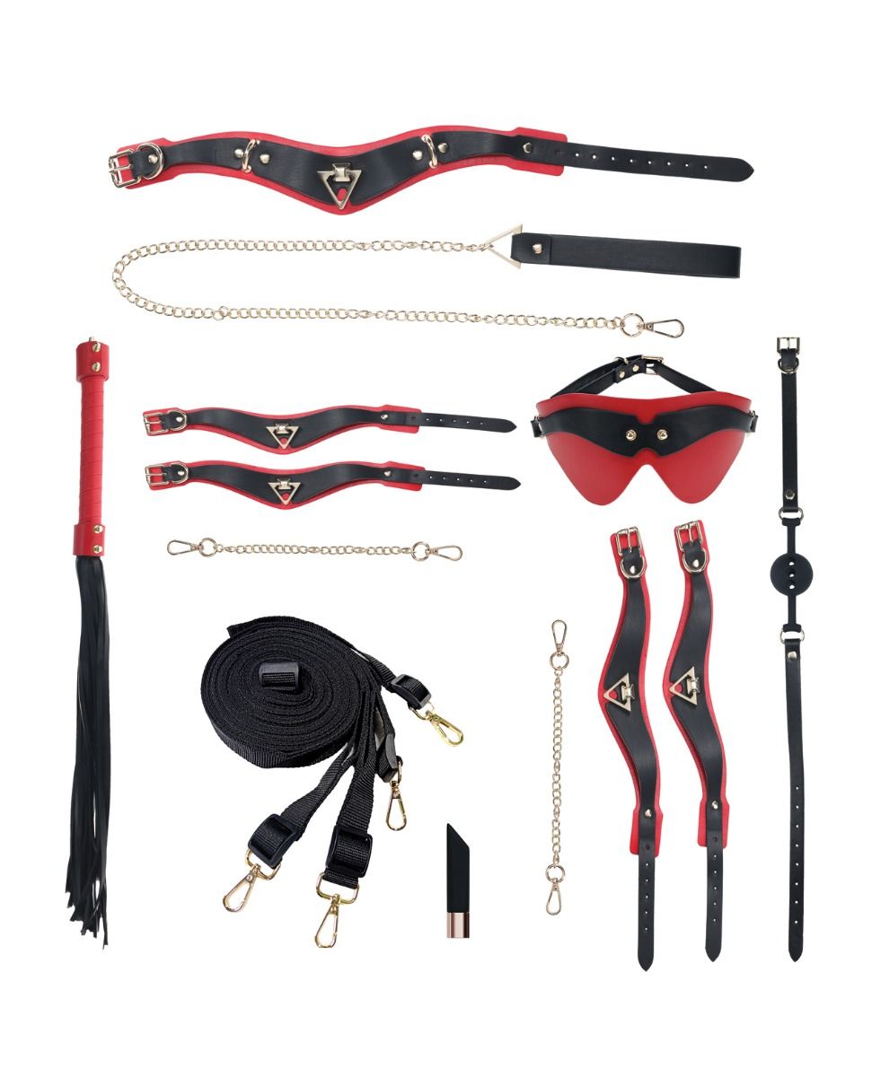 Ouch! Milan Collection Bondage Kit With Bag