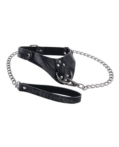 Velvet Noir Collar & Leash