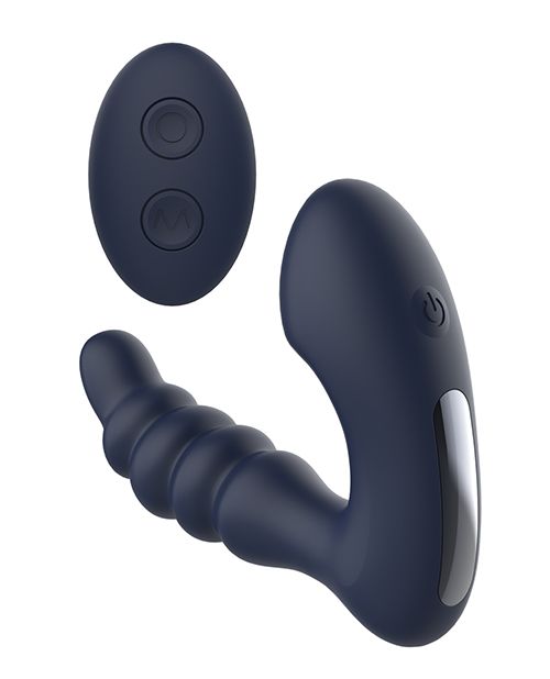 Star Troopers Voyager Beaded Strong Prostate Massager With Remote