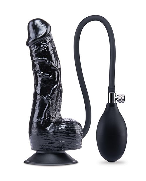 Size Up 6 Inch Inflatable Dildo With Balls