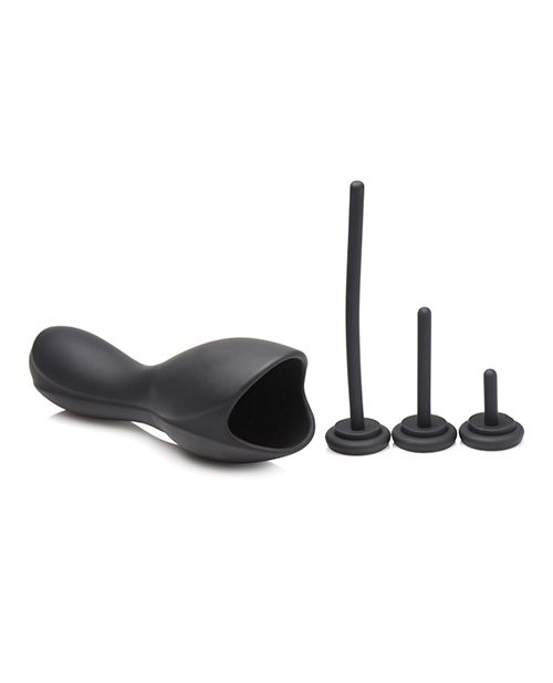 Trinity Men Vibrating Penis Head Teaser With Urethral Sounds