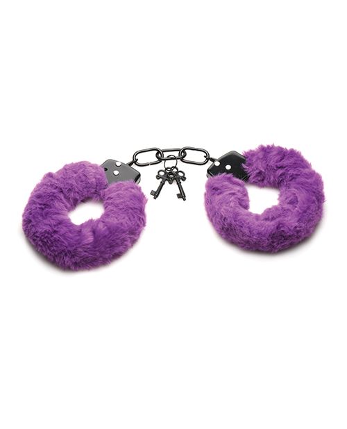 Master Series Cuffed in Fur Furry Handcuffs