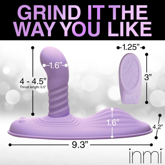 Inmi Thrust N' Grind Thrusting & Vibrating Silicone Grinder