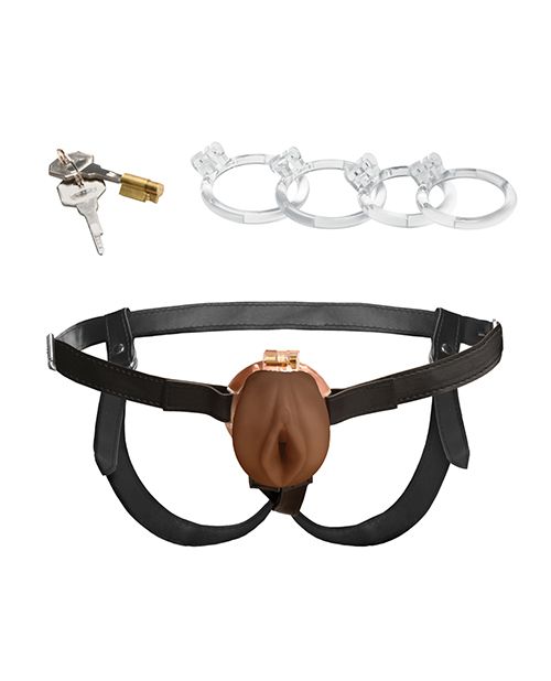 Master Series Pussy Chastity Cage