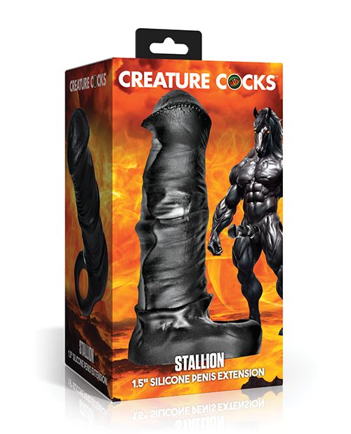 Creature Cocks Stallion 1.5 Inch Silicone Penis Extension