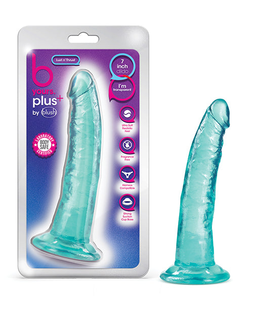 B Yours Plus 7.5 Inch Lust n' Thrust Dildo