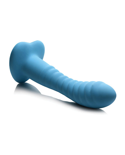Simply Sweet 7 Inch Ribbed Silicone Dildo
