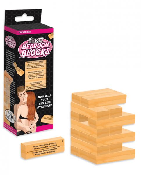 Strip Bedroom Blocks Game - Wicked Sensations