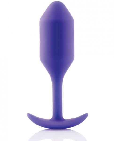 b-Vibe Weighted Snug Plug-4.2 oz - Wicked Sensations