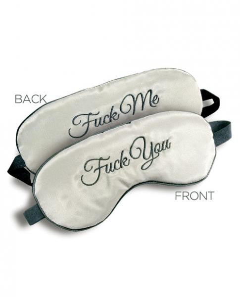 Fuck Me Fuck You Reversible Blindfold - Wicked Sensations