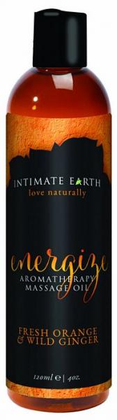 Intimate Earth Aromatherapy Massage Oil-4 oz - Wicked Sensations