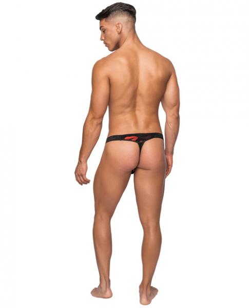 Male Power Kiss Me Mesh Micro Thong - Wicked Sensations