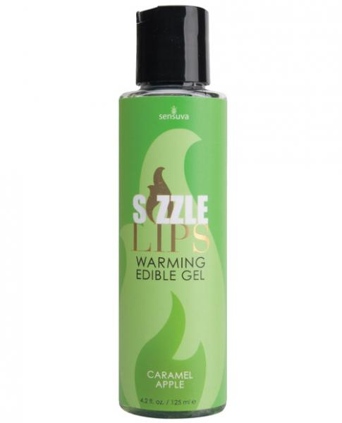 Sizzle Lips Warming Edible Gel-4.2 oz - Wicked Sensations