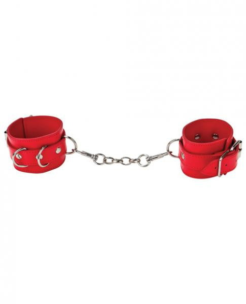 Ouch! Leather Cuffs - Wicked Sensations